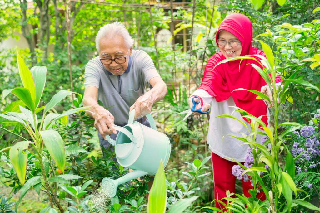 orang tua sehat